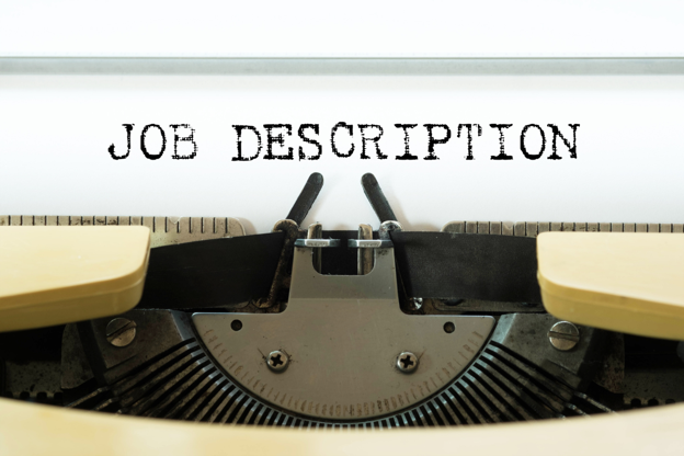 Job Description typewriter